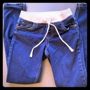 Justice girls skinny jeans 8